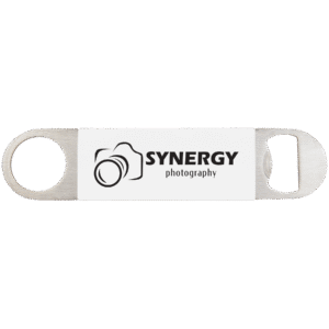Bottle Opener - Silicone Grip - White