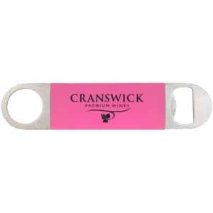Bottle Opener - Silicone Grip - Pink