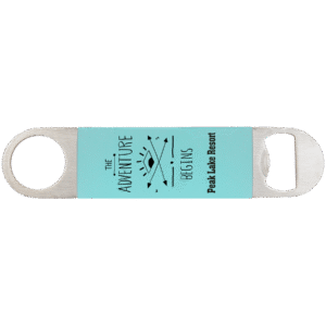 Bottle Opener - Silicone Grip - Teal
