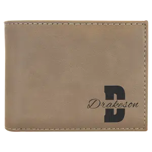 Wallet – Bifold Leatherette