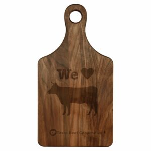 Cutting Boards - American Walnut - 13.5 x 7 Paddle