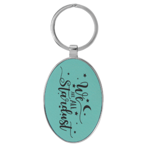 Keychains – Leatherette with Metal Frame