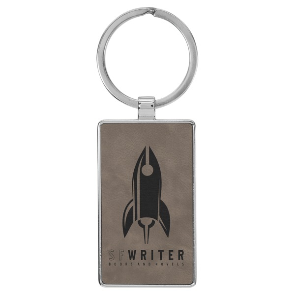 Keychains - Leatherette with Metal Frame