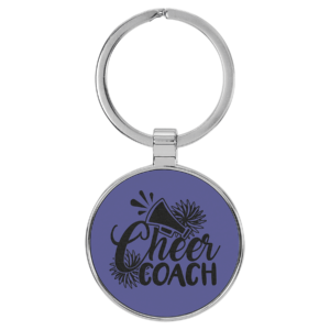 Keychains – Leatherette with Metal Frame