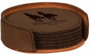 Coasters – Leatherette Sets