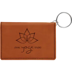 Keychain ID Holder - Leatherette