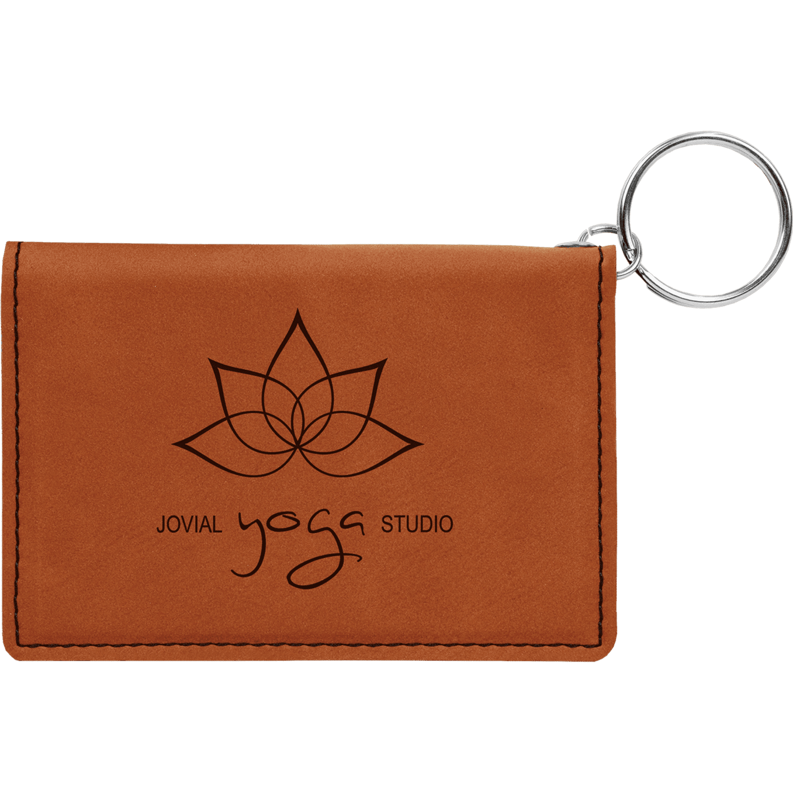 Keychain ID Holder - Leatherette