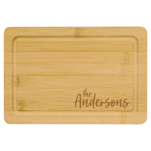 Cutting Boards - Bamboo w/Drip Ring - 9 x 6