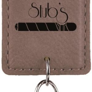 Bottle Opener – Leatherette Grip with Keychain