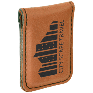 Money Clips - Leatherette - Rawhide