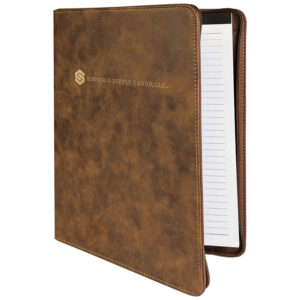 Portfolios – 9-1/2″ x 12″ w/Zippers & Notepad