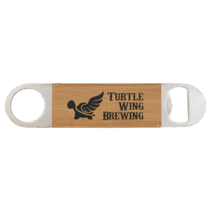 Bottle Opener – Leatherette Grip