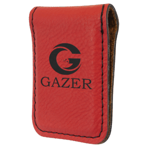 Money Clips - Leatherette - Red