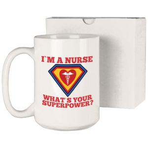 Ceramic Mugs - Full Color Imprint - 15 oz. White Mug