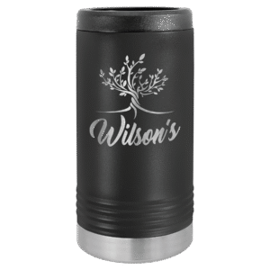 Beverage Holders - Polar Camel Insulated Holders - Black Narrow
