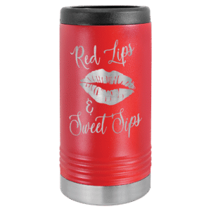 Beverage Holders - Polar Camel Insulated Holders - Red Narrow