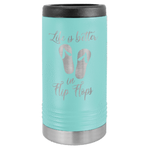 Beverage Holders - Polar Camel Insulated Holders - Teal Narrow