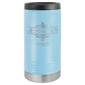 Beverage Holders - Polar Camel Insulated Holders - Light Blue Narrow