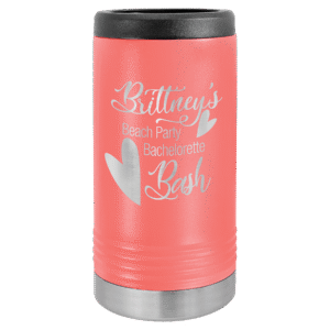 Beverage Holders - Polar Camel Insulated Holders - Coral Narrow