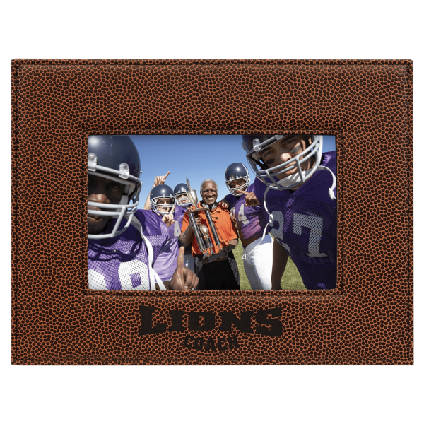 Sports Picture Frames - 4" x 6" Leatherette