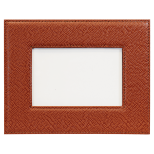 Sports Picture Frames - 5" x 7" Leatherette - Basketball