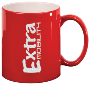 Ceramic Mugs - 11oz. - Red