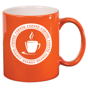 Ceramic Mugs - 11oz. - Orange