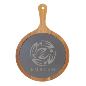 Cutting Serving Boards - Acacia Wood & Slate - 8.25 x 12.25
