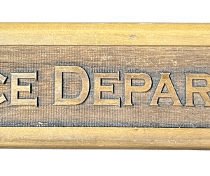 Solid Walnut Sign, 10" x 2"