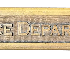 Solid Walnut Sign, 10" x 2"