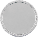 Challenge Coins - 1.75" Double Sided - Silver Rope Edge