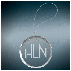 Christmas Ornaments - Glass - 3-1/4" Round