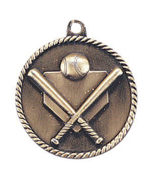 High Relief Medals w/Neck Ribbon - 2"