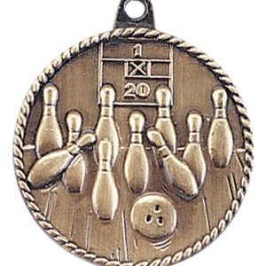 Bowling Medal - Gold