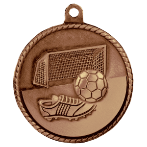 Soccer Medal - Bronze