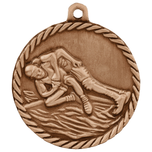 Male Wrestling Medal - Bronze