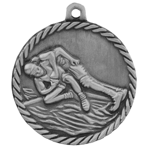 Male Wrestling Medal - Silver