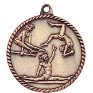 Female Gymnastics Medal - Gold