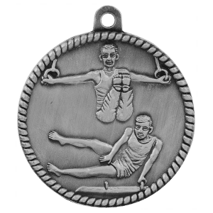 Male Gymnastics Medal - Silver