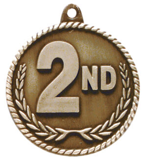 2nd Place Medal - Gold