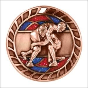 Male Wrestling Medal