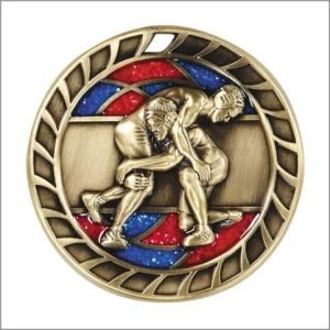 Male Wrestling Medal