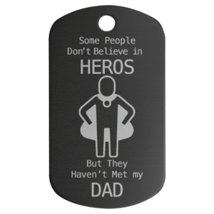 G.I. (Dog) Tags - Black Anodized Alum.