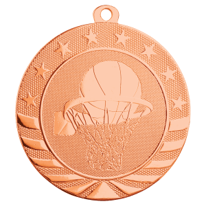 2" Basketball Medal