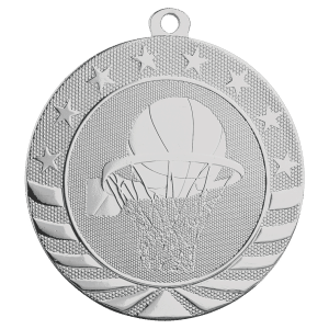 2" Basketball Medal