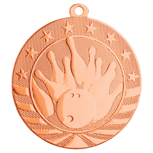 2" Bowling Medal