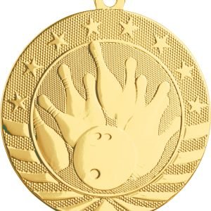 2" Bowling Medal
