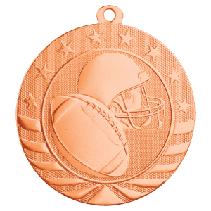 2" Football Medal