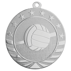 2" Volleyball Medal