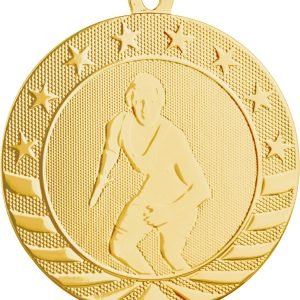 2" Male Wrestling Medal